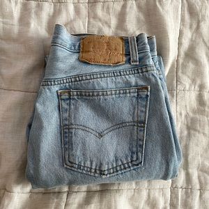 Levi’s 501s High-Rise Straight-Leg Denim Jeans